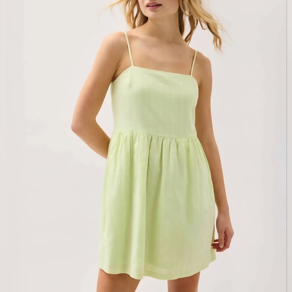 Richer Poorer Light Lime Green Spaghetti Strap Sundress Size XS